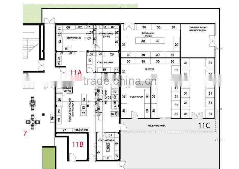 Professional Kitchen Design With Service of Supplying Kitchen Equipments for All Kind of Kitchen Project