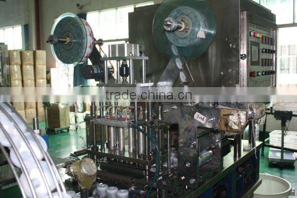 5 Gallon cap label sealing machine / label sticker hot sealing machine