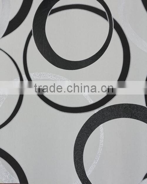 2015 new catalog pvc wallpaper for project WE0601 cheap good qulity waterproof soundproof