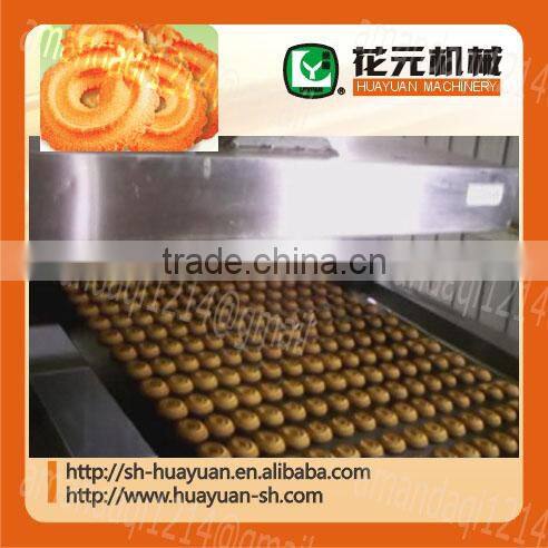 cookies baking tunnel oven