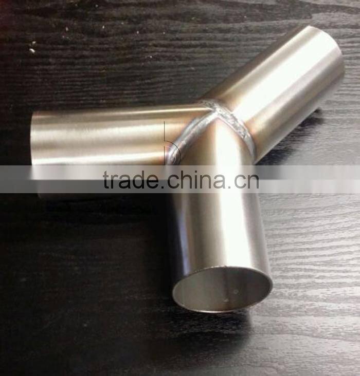 Made Y exhaust SUS301 S30100 STS301 1.4319 10Cr17Ni7 301 stainless Tube Pipe