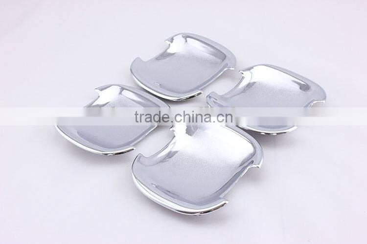 Door Handle Insert Bowl Cover Trim ABS Chrome 4 Pcs For K2 Rio Car 2012 Accessories