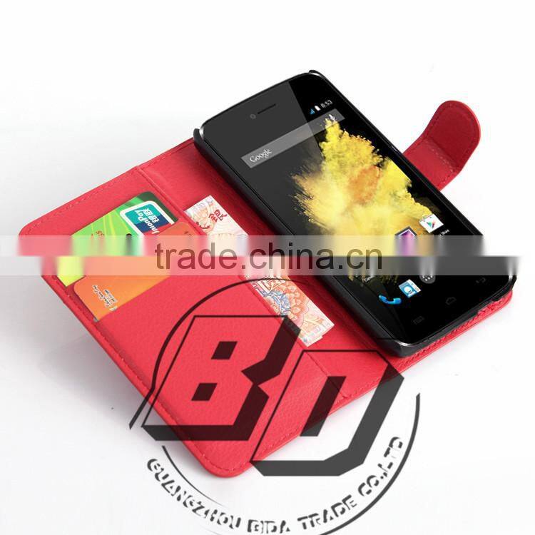 Ultra High Quality PU Leather Wallet Design case Folio Business Style For Wiko Birdy luxury leather case factory price