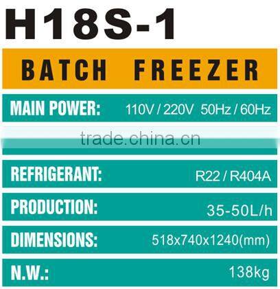 ETL / CE Commercial Hard Ice Cream Machine with low Prices,high quality