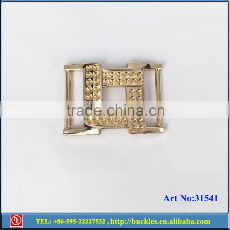 silver color metal buckle,zinc alloy shoe buckle for shoe making