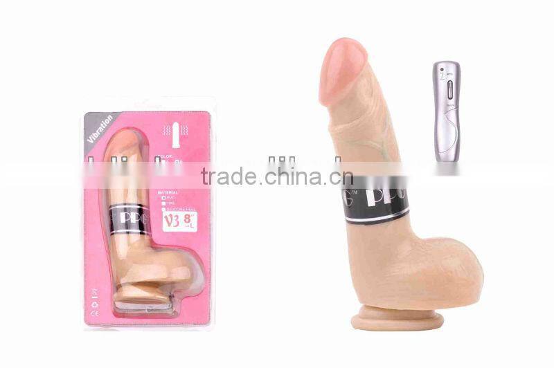 Manufacturer, Multi-Speed Dildos Vibrator,sextoys vibrating massager V3-8L