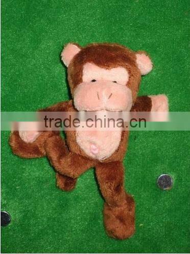 Hot sell animal plush bookmark toy, lovely stuffed animal book