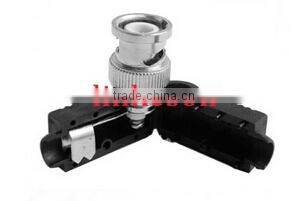BNC male video balun connector for CCTV