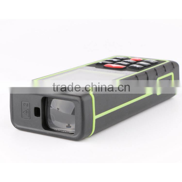 0.05-50m (0.16 to 164ft) laser rangefinder with color LCD display