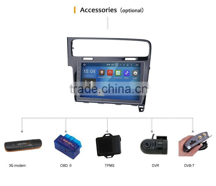 Radio android car dvd player gps for vw caddy touareg
