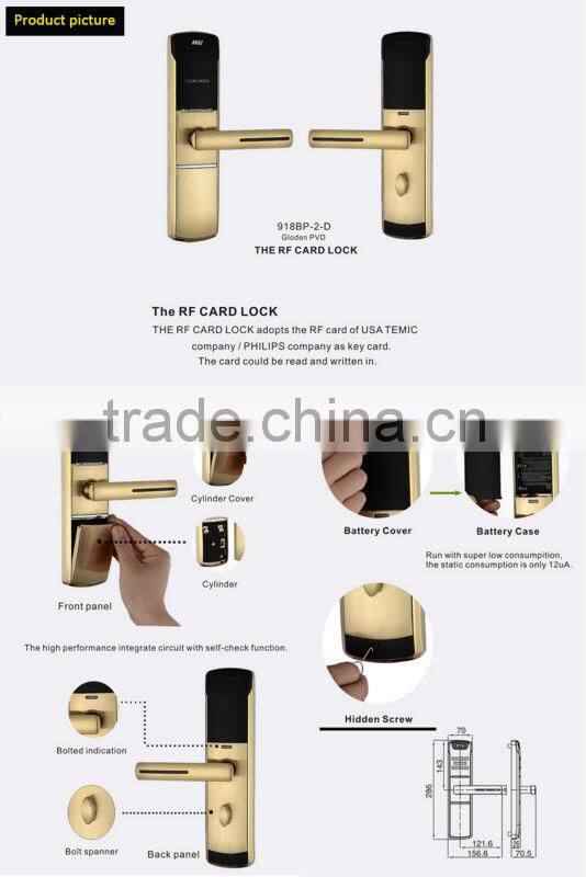 elevator landing door lock