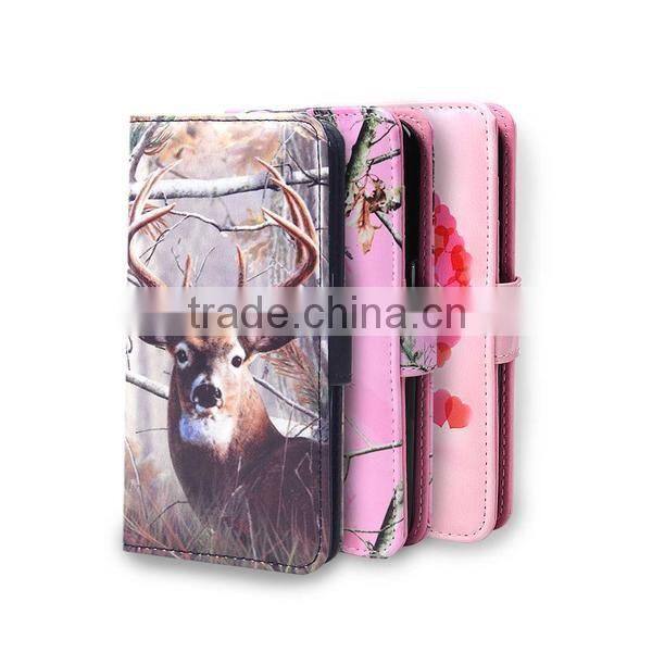 Flowers Printed Flip Stand Cover for Samsung Galaxy S7 Edge Leather Case b044265(4)