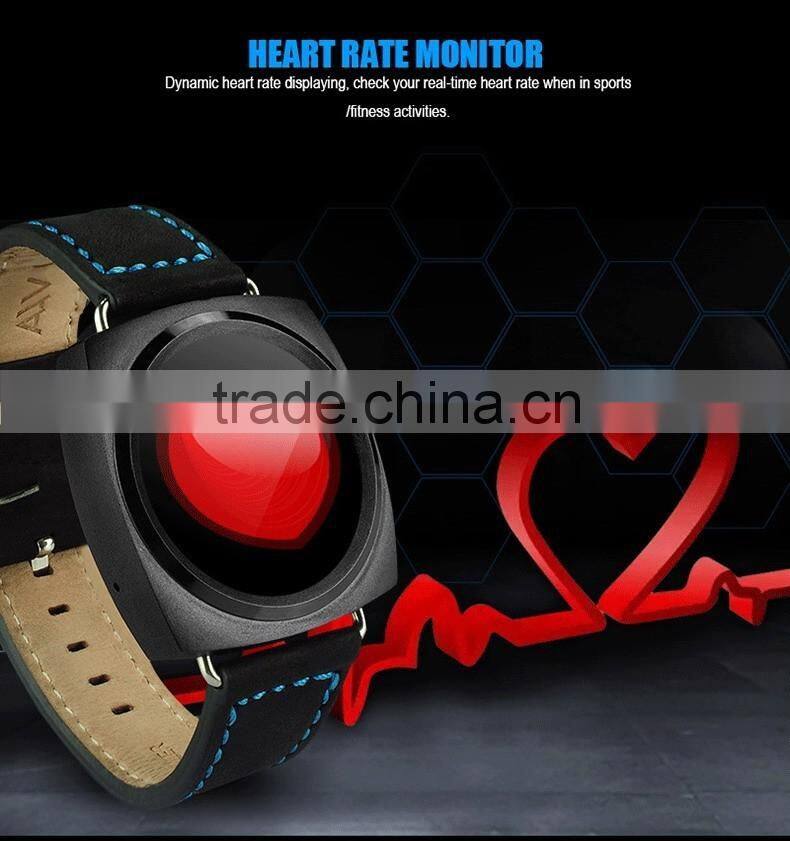 Original A11 1.22'' full round screen Heart Rate Smart Watch MTK2502 BT4.0 Smartwatch for smart phone Intelligent Watch