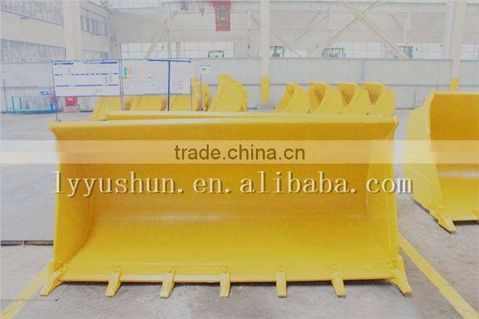 Original Equiment Manufacturer 2.0M3 Strengthened Bucket For 3ton Wheel Loader , 2.0CMB Strengthened Bucket For Sale