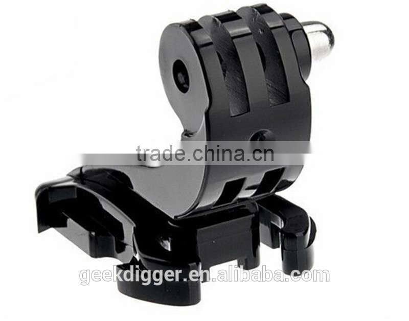 No MOQ Popular for GoPros SJ4000 2PCS J-Hook Buckle Vertical Surface Tripod Mount Adapter sport camera for wholesales