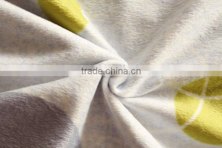 100%polyester flowers design imitate super soft short floss paper printed velvet fabric
