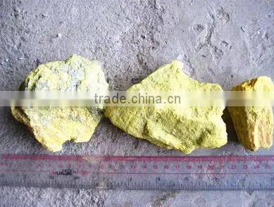 Natural stone orpiment orpiment original raw mineral rock samples