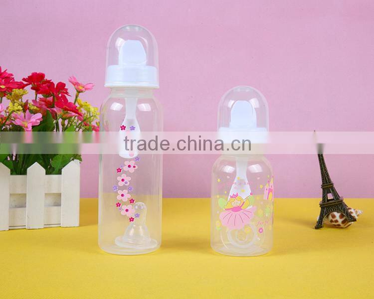 new design 2016 baby bottle with spoon customized packing plastic baby bottle bank manufacturer uv baby bottle sterilizer