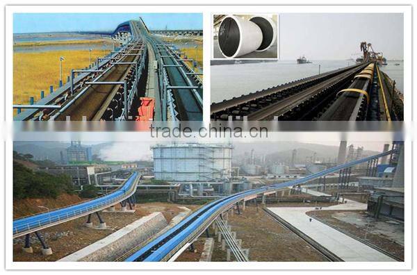 Long Belt Life Steel Reinforced Heavy Load Long Distance Transportation Of Metal Rubber Conveyor Belt/st series Belts Conveyor