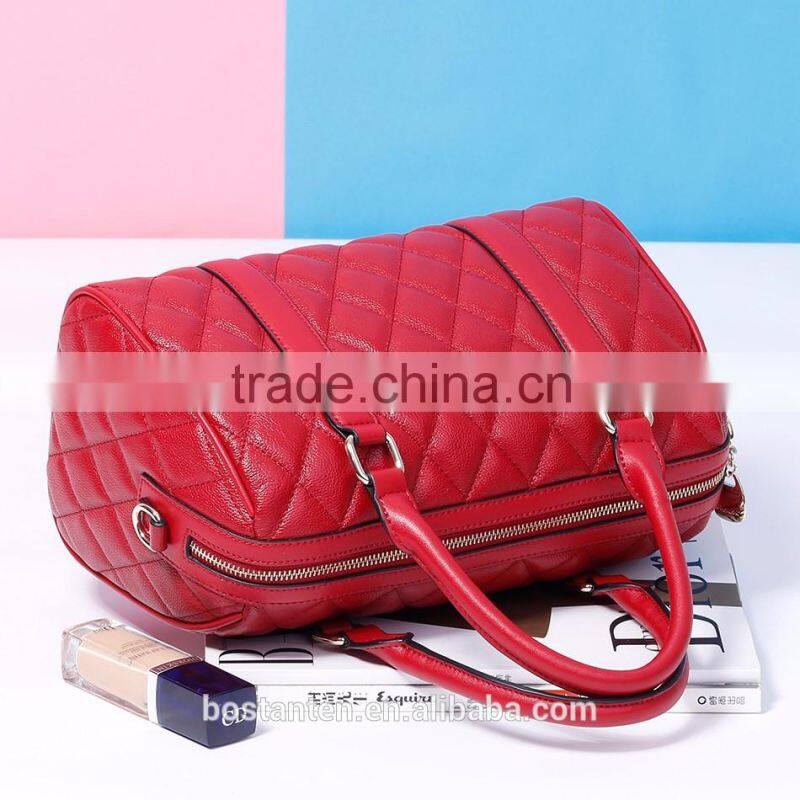 new design branded women tote travel bag handbags crossbody bag plaid leather