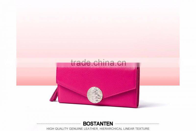 macrame ladies evening clutch hand bag leather wallet fashion