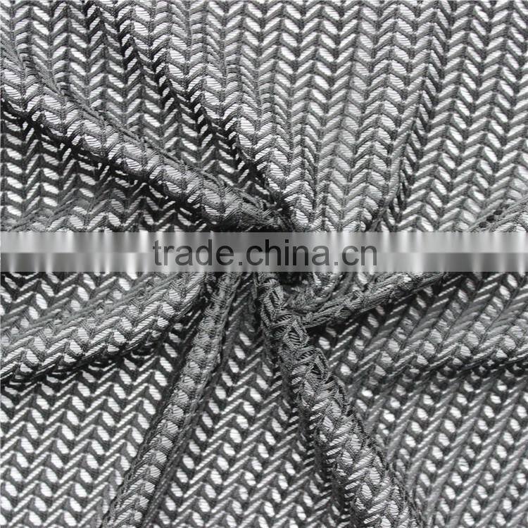 African Style Black Goerge Lace Mesh Polyester Fabric For Clothing/Dress/Garment Accessories