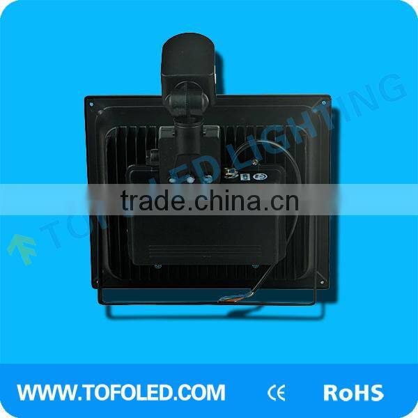 hot sale ip65 100-240v 12-24v 10w pir motion sensor flood