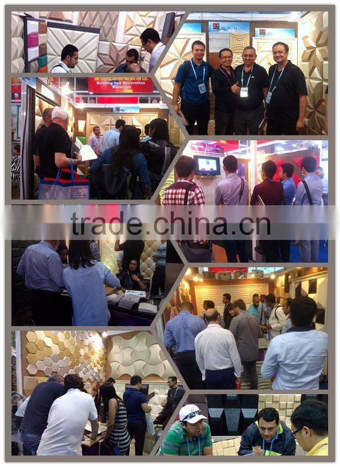 Quick decor idea 3D self -stick leather MOSAIC easy DIY Hexagon