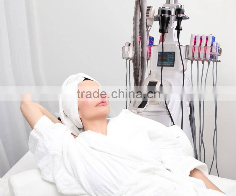 Lipolaser Cavitation RF Slimming Weight Loss Physiotherapy Equipment