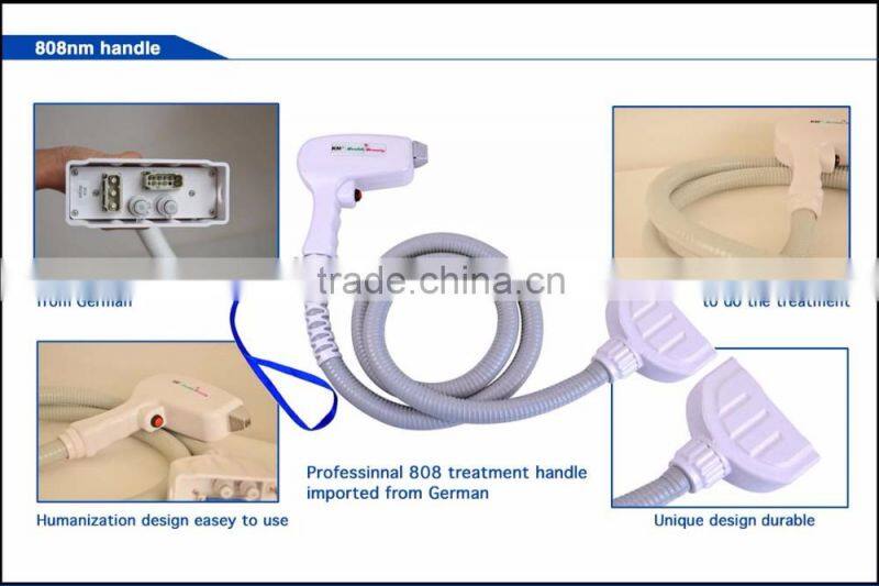 2017 health and beauty salon equipment permanent 808nm diode laser hair removal machines