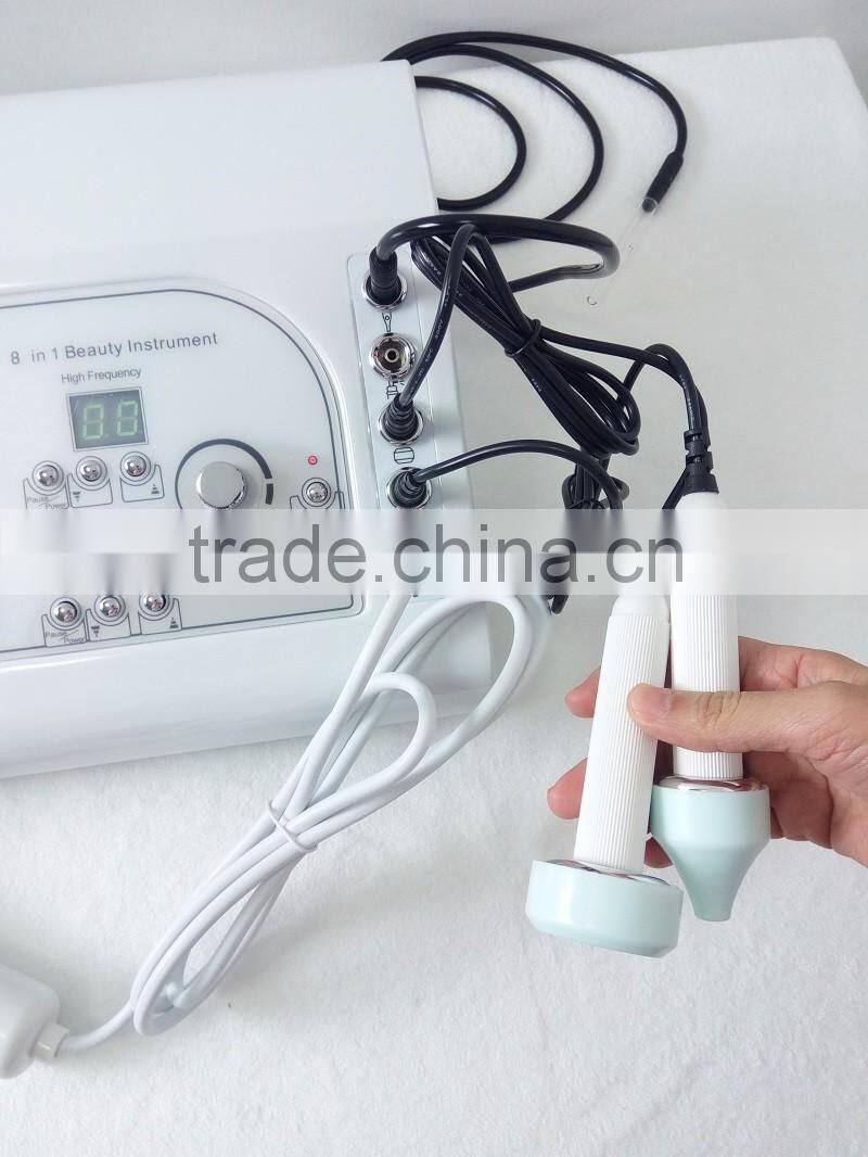 M801 Best Sale Top Sell House Use High Frequency Professinal 8in1 Multifunctional Instrument Beauty Machine