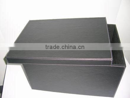 Best quality leather Storage boxes, toy storage box, shoe storage box