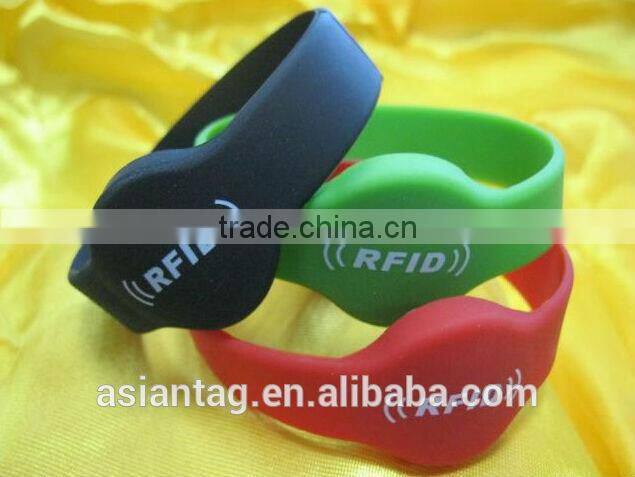 125khz/13.56mhz rfid events wristbands