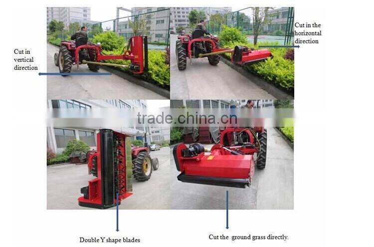 Professional 4 wheel tractor flail mower for 20-30 HP Tractors
