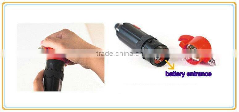6 in 1 multifunctional safety hammer