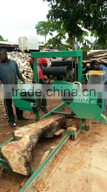Electric / Gasoline / Diesel Engine powered Wood Sawmill