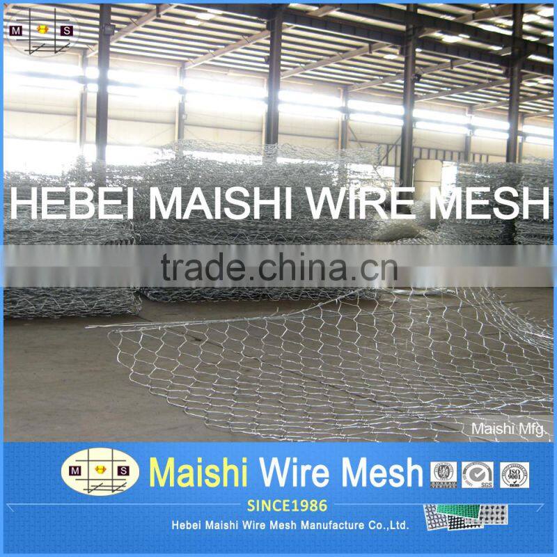 Hebei Maishi Galvanized hexagonal wire netting for fencing