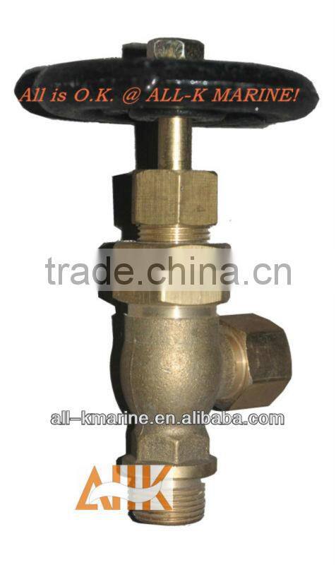 Marine Bronze Union Bonnet Type Angle Valves