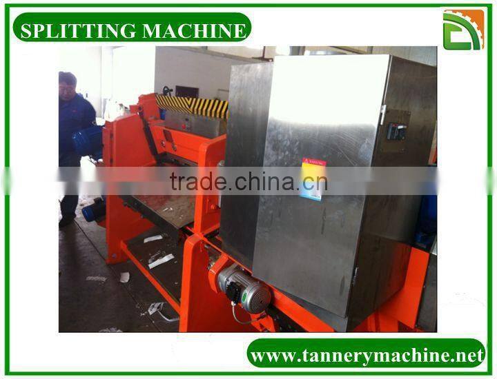 leather splitting machine for wet blue leather
