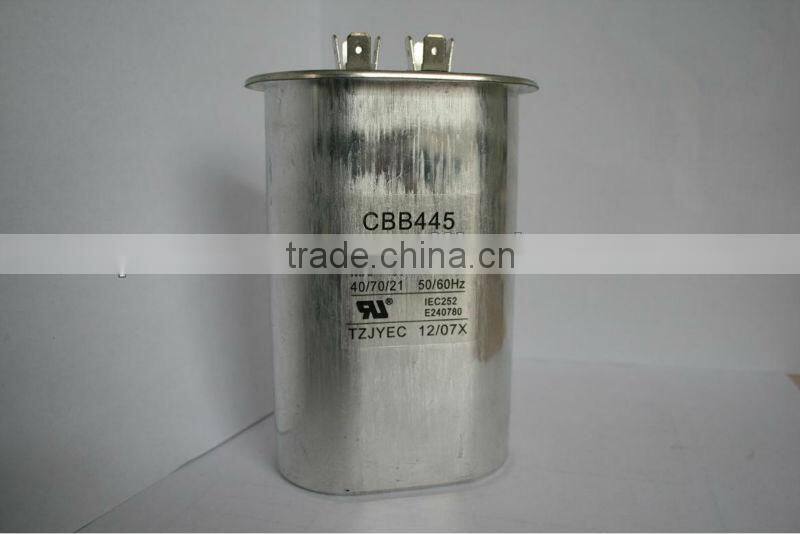 Aluminum run capacitor / Air conditioner run capacitor / AC motor run capacitor