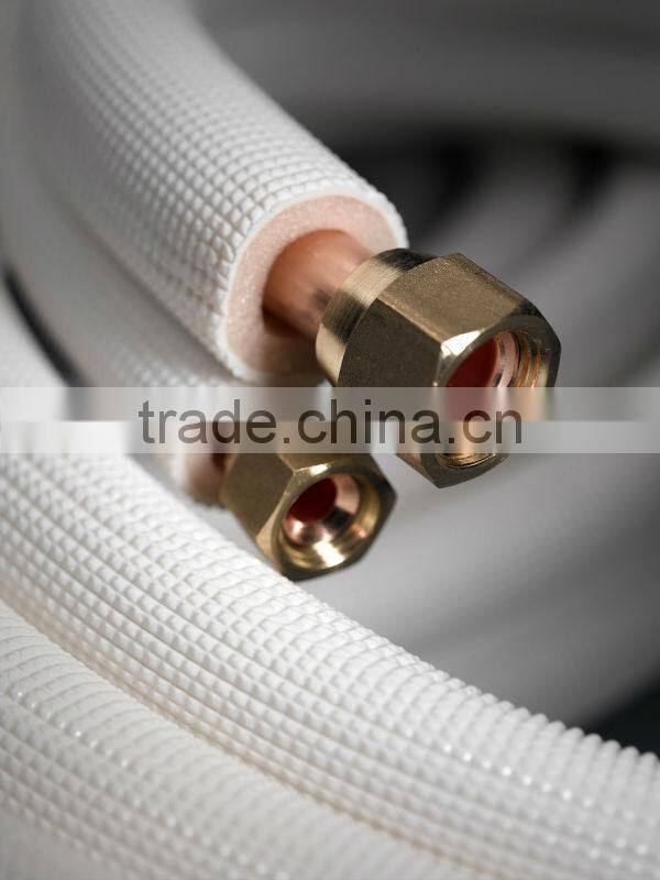 air conditioner insulated copper pipe / Insulated copper pipe kits / Air Conditioner insulated kits