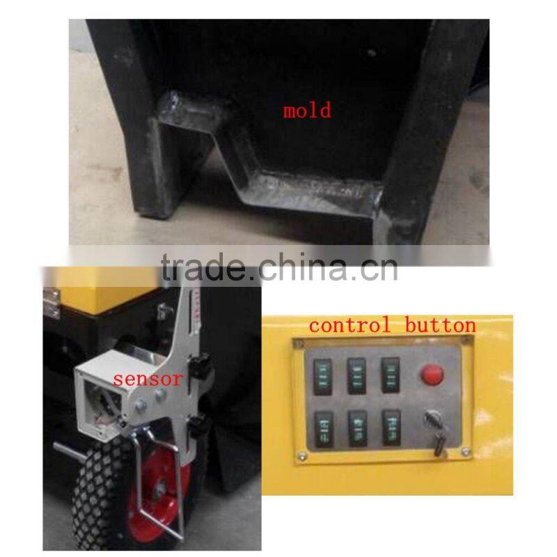 Hand Pushe Gasoline Curb Stone Casting Machine