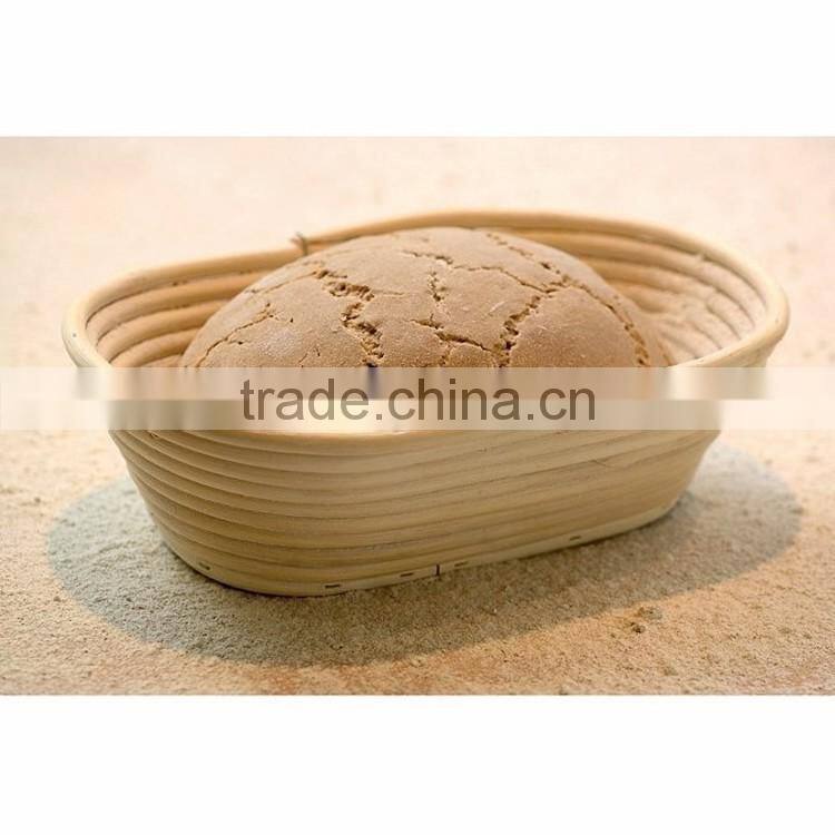 Round shape rattan cane bread proofing banneton basket