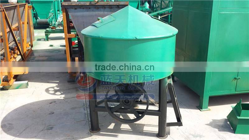 Multi-function suitable for charcoal /coal briquette wheel mixer