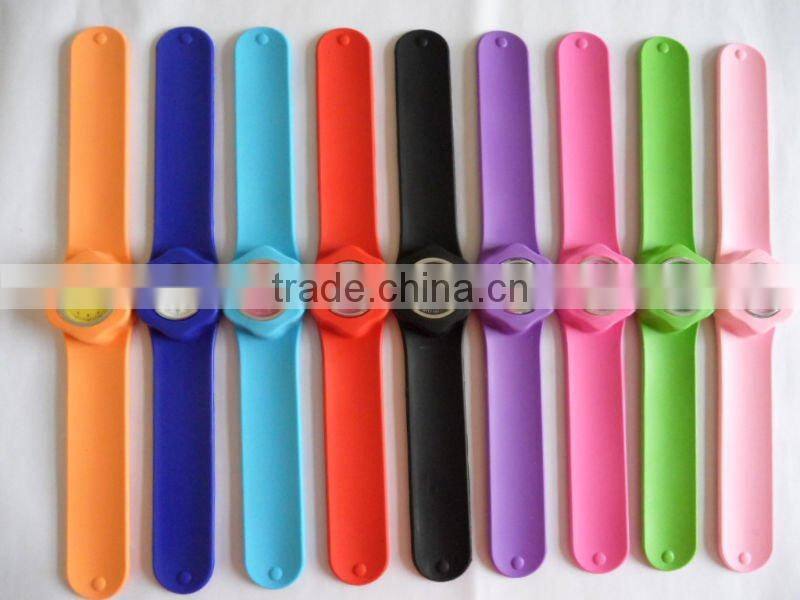 Varieties Of Silicone Slap Watch