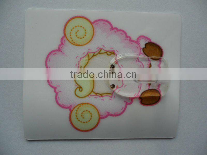 Fashion silicone houseware removable Decorative hook