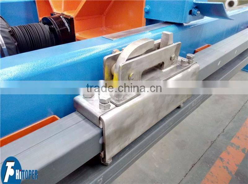 Membrane chamber filter press for mineral and metaullurgy