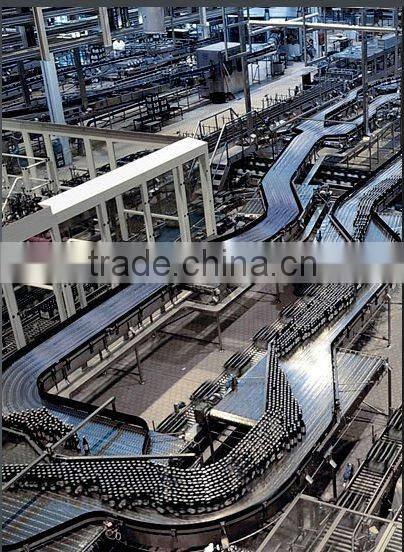 Straight Running Plastic Tabletop Chains for processing machinery