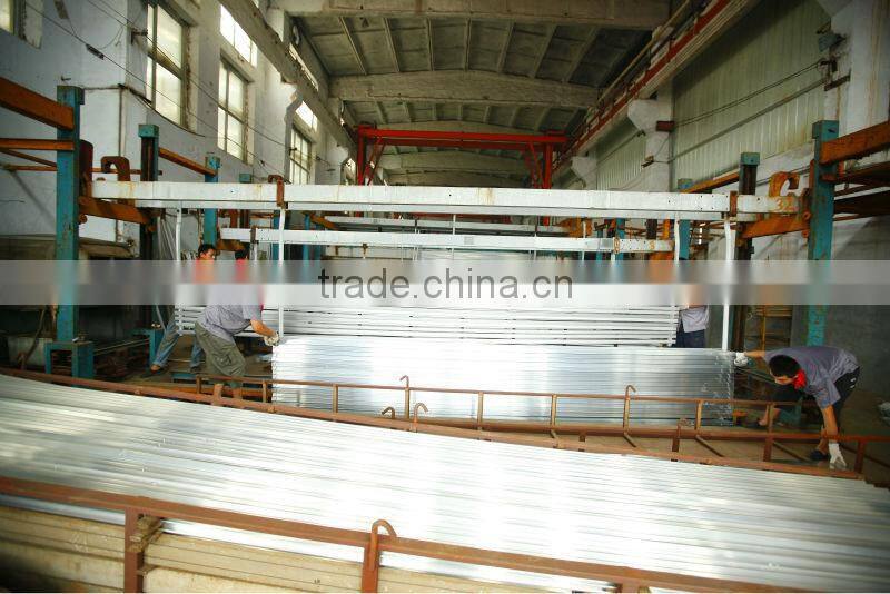 Anodized powder coated sand blasting aluminum car frame