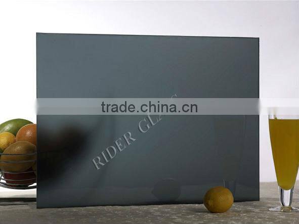 3-12mm Dark Grey Frosted Glass